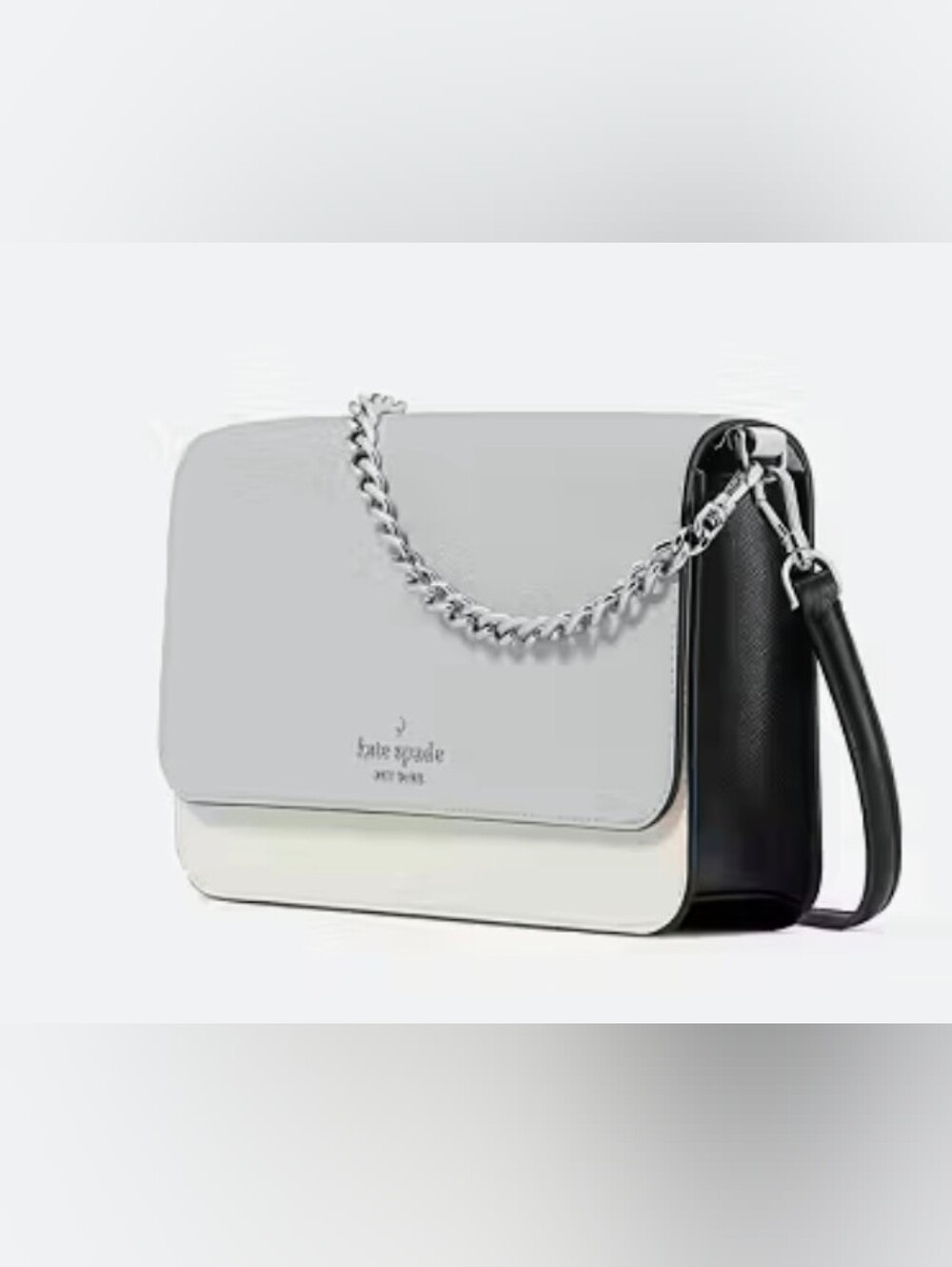 KATE SPADE ☕️ MADISON WILLOW Conv. Flap Crossbody ☕ COLORBLOCK Saffiano Leather